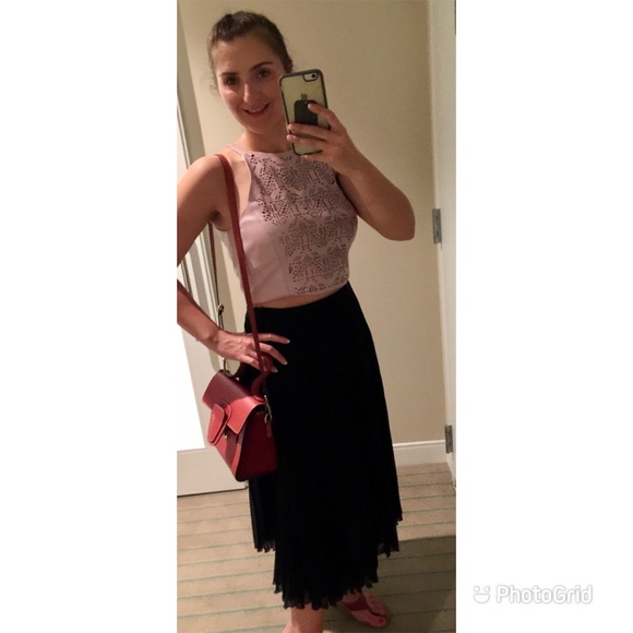 WHBM pleated midi skirt - Picture 9 of 9